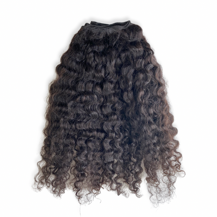 Premium Indian "Curly" WEFT HAIR